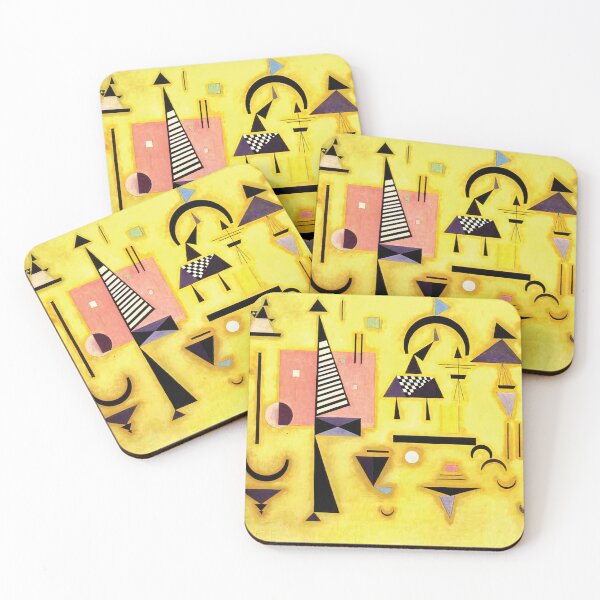 Item preview, Wassily Kandinsky | Decisive Pink  designed and sold by BossyCatHome.
