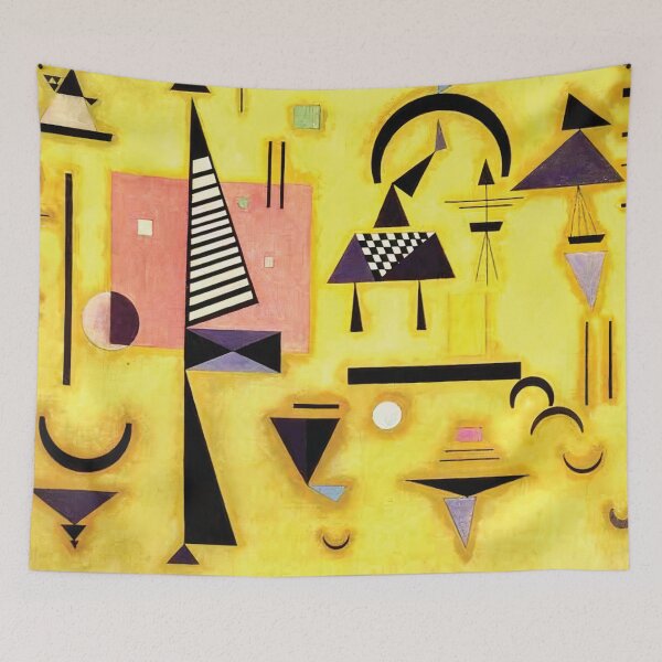 Item preview, Wassily Kandinsky | Decisive Pink  designed and sold by BossyCatHome.
