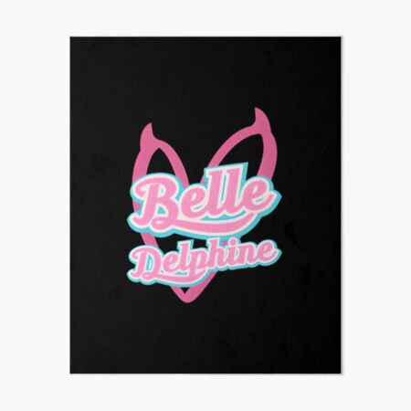 Belle Delphine Bath Water Art Board Print for Sale by Rainfalling