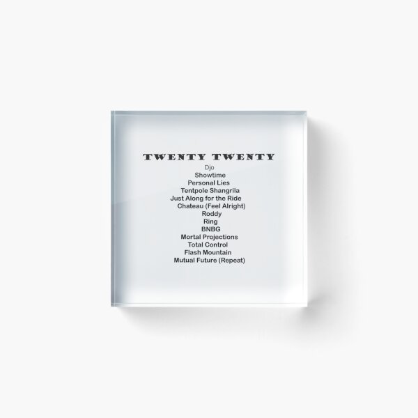Item preview, Djo Twenty Twenty album songs    designed and sold by stephenWilson2.