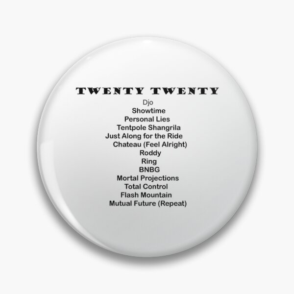 Item preview, Djo Twenty Twenty album songs    designed and sold by stephenWilson2.