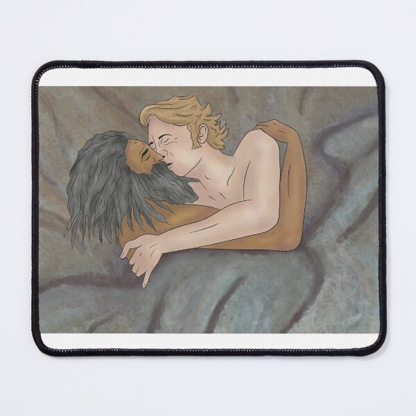 Item preview, In Bed, They Kiss - Our Flag Means Death designed and sold by SuperbScribbles.