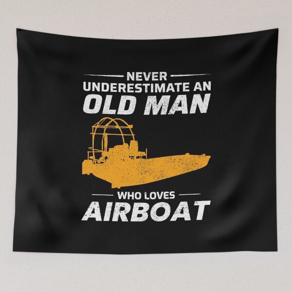 Item preview, Airboat Fanboat Airboating Dad Grandpa Fathers day designed and sold by CuteDesigns1.