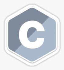 C Programing Language Sticker