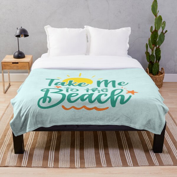 Item preview, Take Me To The Beach Fun Summertime Saying designed and sold by MindfulMeta.