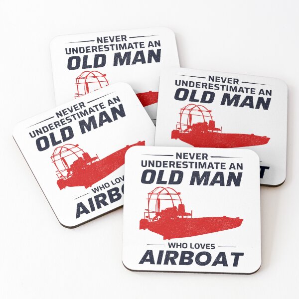 Item preview, Airboat Fanboat Airboating Dad Grandpa Fathers day designed and sold by CuteDesigns1.