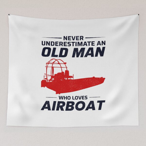 Item preview, Airboat Fanboat Airboating Dad Grandpa Fathers day designed and sold by CuteDesigns1.