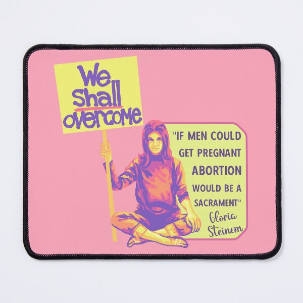 Item preview, Gloria Steinem Portrait and Quote designed and sold by Unhinged Heather.