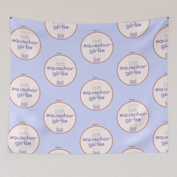 Item preview, Proud Aquaphor Girlie Embrodiery designed and sold by Pink Ribbon.