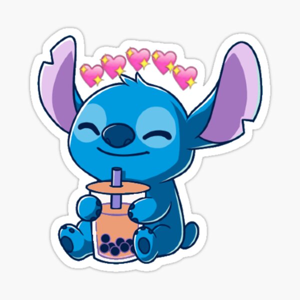 Stitch Stickers Disney Lilo and Stitch cute Kawaii - Disney Characters