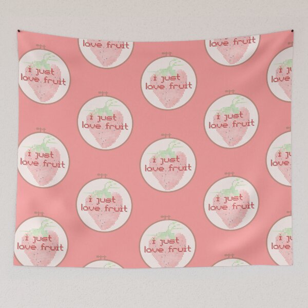 Item preview, Fruit Lover Strawberry Embroidery Hoop designed and sold by Pink Ribbon.