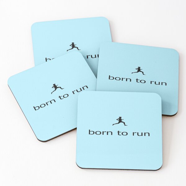 Item preview, Born to Run - Team Black Marathon Runner T-Shirt designed and sold by deanworld.