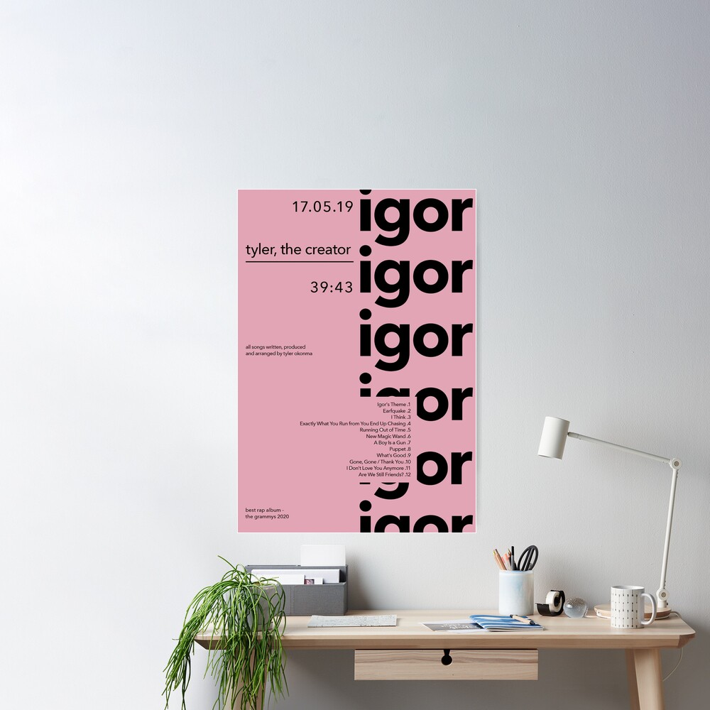 Call Igor If You Get Lost - Minimalist Poster For Me | Poster