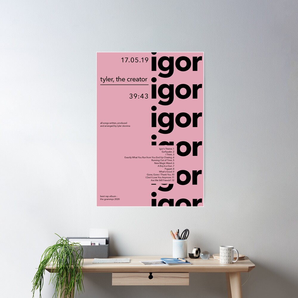 Call Igor If You Get Lost - Minimalist Poster For Me | Poster