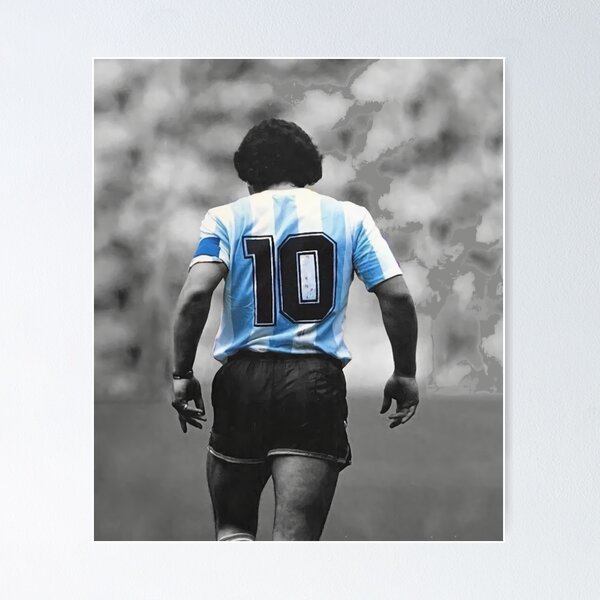 Maradona Picture Pop Art Canvas Canvas Naples Football Pibe de Oro