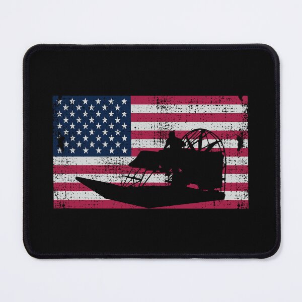 Item preview, 4th of July American Flag Airboat Airboating designed and sold by CuteDesigns1.