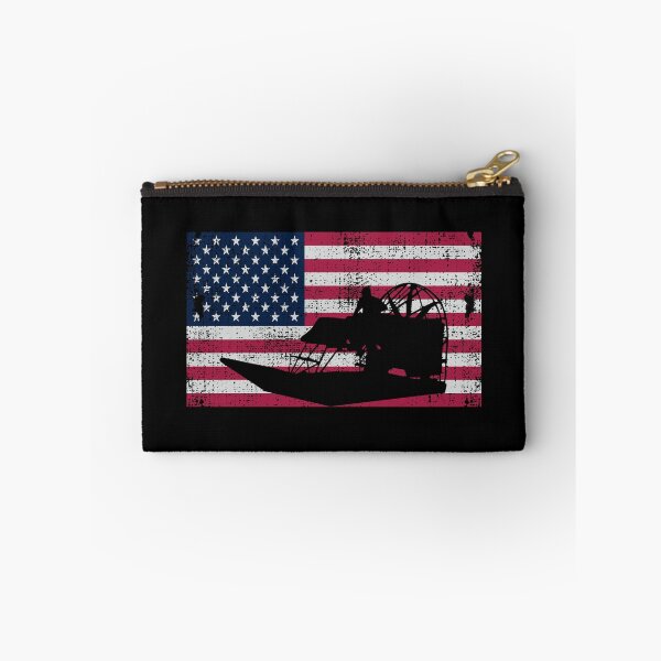 Item preview, 4th of July American Flag Airboat Airboating designed and sold by CuteDesigns1.