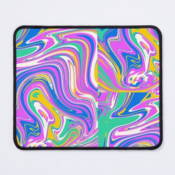 Item preview, Purple, green, yellow, blue, and white color swirl  designed and sold by JustVibz.
