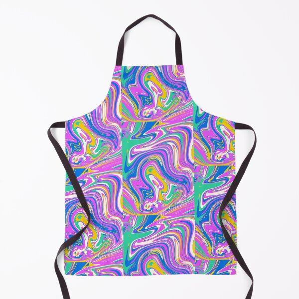 Item preview, Purple, green, yellow, blue, and white color swirl designed and sold by JustVibz.