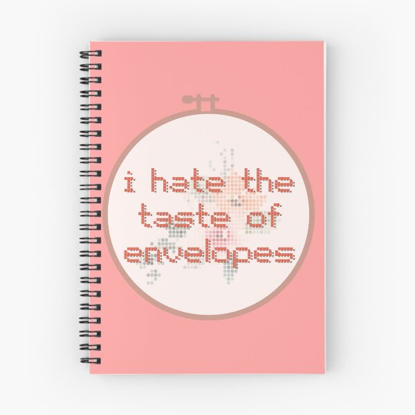 Item preview, I Hate The Envelope Taste Embroidery Hoop designed and sold by Pink Ribbon.