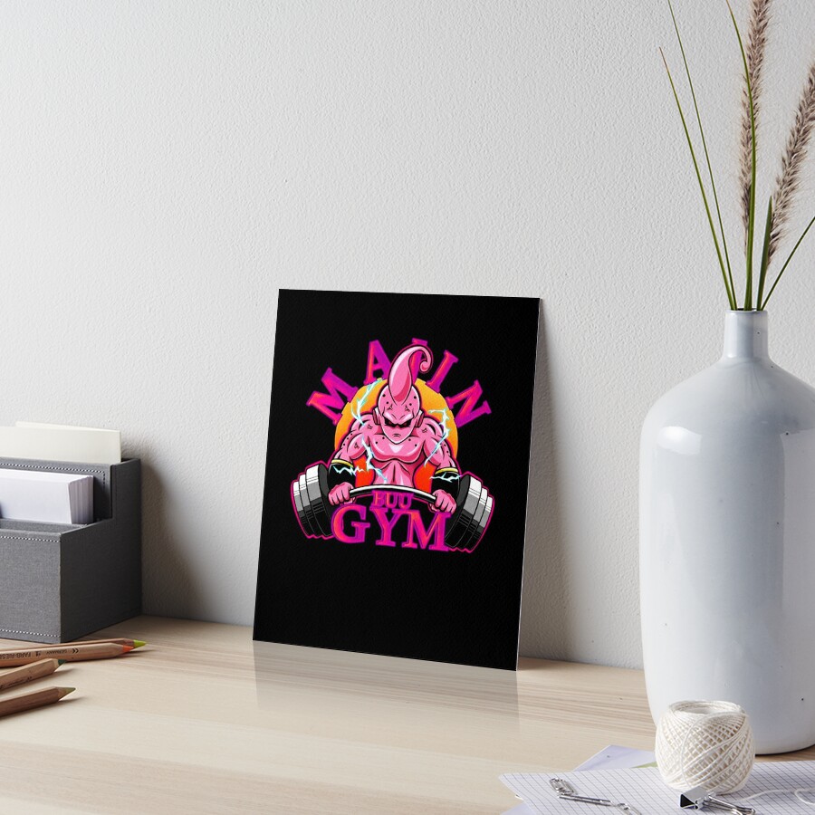 Póster for Sale con la obra «Majin Buu GIMNASIO divertido» de Dien635 |  Redbubble