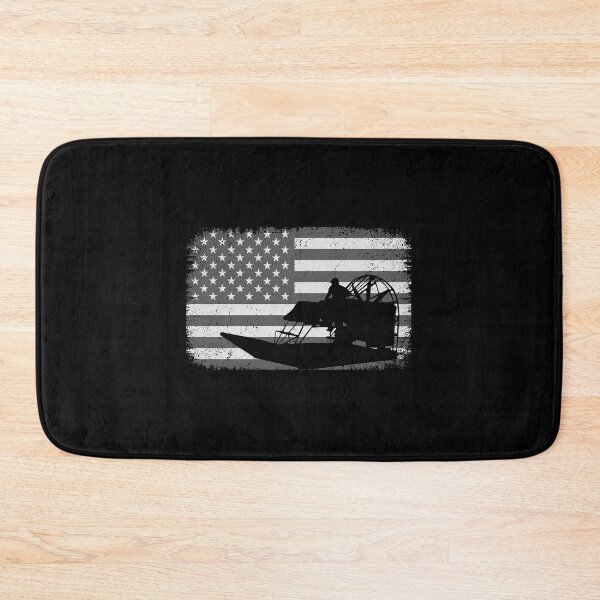 Item preview, 4th of July American Flag Airboat Airboating Vintage designed and sold by CuteDesigns1.