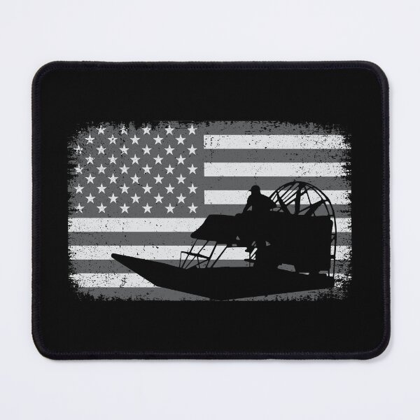 Item preview, 4th of July American Flag Airboat Airboating Vintage designed and sold by CuteDesigns1.