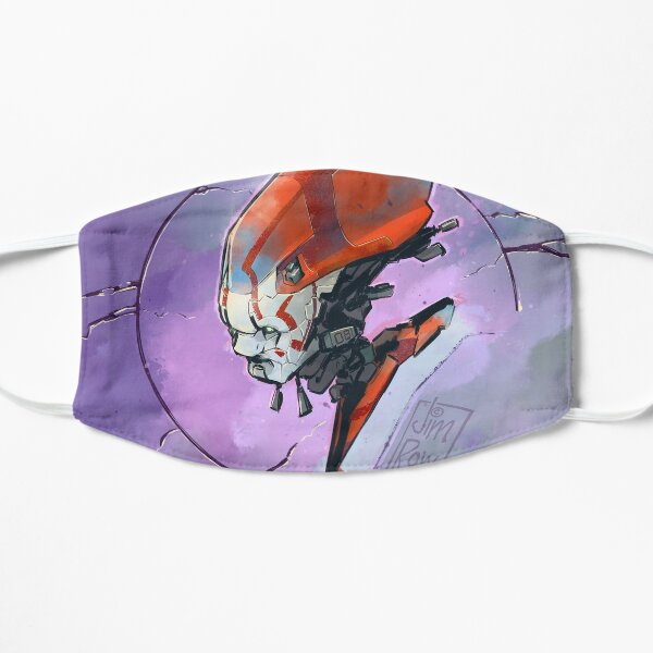 Robot Head 081 Flat Mask