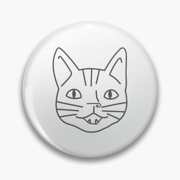 Item preview, Rough cat face designed and sold by jazzydevil.