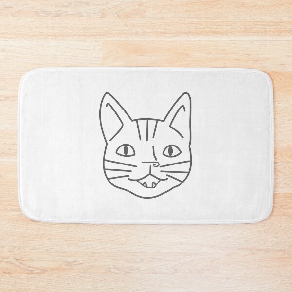 Item preview, Rough cat face designed and sold by jazzydevil.