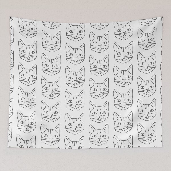Item preview, Rough cat face designed and sold by jazzydevil.