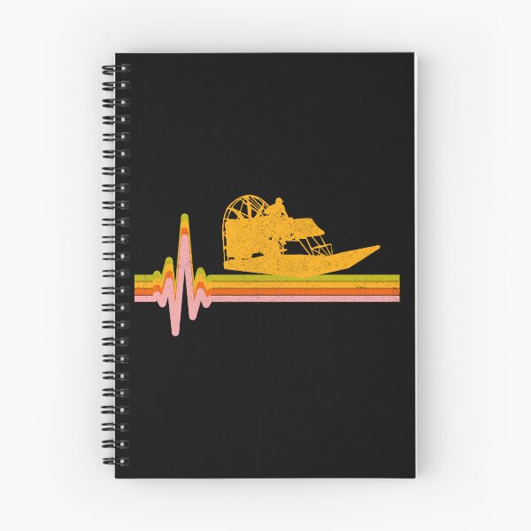 Item preview, Airboat Fanboat Airboating Swamp boat Heartbeat Pulse designed and sold by CuteDesigns1.