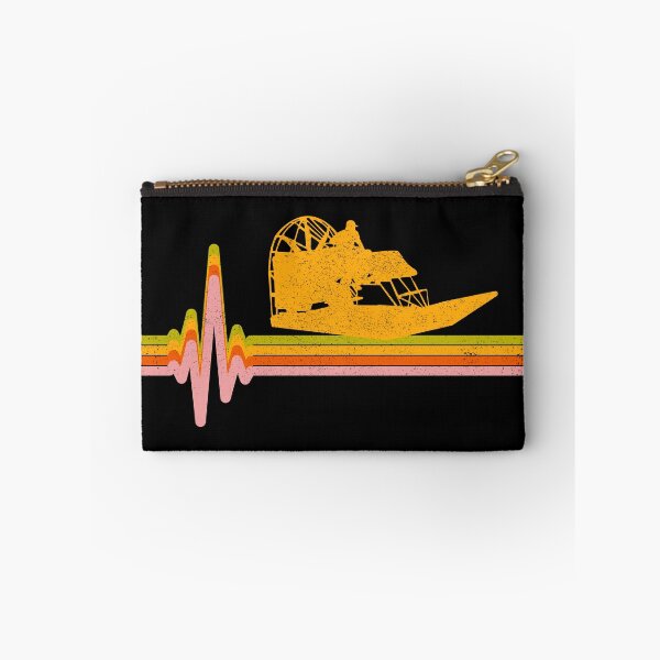 Item preview, Airboat Fanboat Airboating Swamp boat Heartbeat Pulse designed and sold by CuteDesigns1.