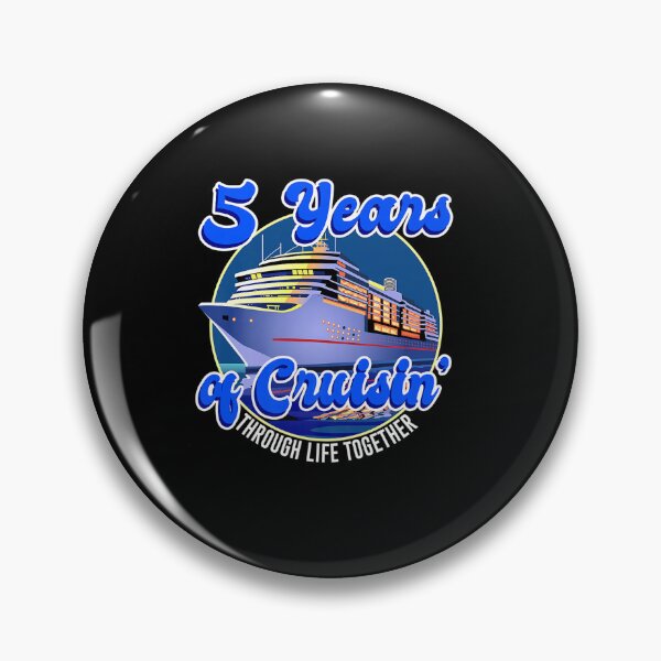 Item preview, 5TH WEDDING ANNIVERSARY FIVE YEARS CRUISE SHIP CRUISIN designed and sold by sobriowslen.