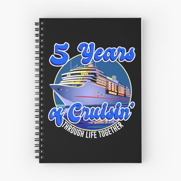 Item preview, 5TH WEDDING ANNIVERSARY FIVE YEARS CRUISE SHIP CRUISIN designed and sold by sobriowslen.