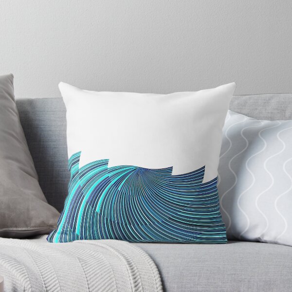 Item preview, Aqua, Teal and Blue Waves  designed and sold by FancyFriendship.