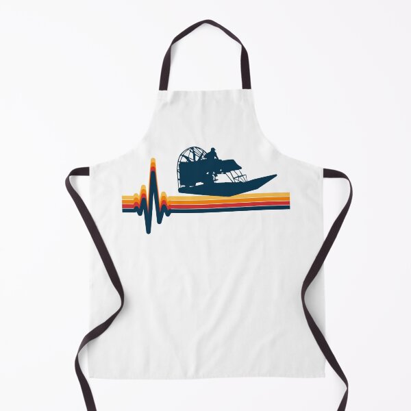 Item preview, Airboat Fanboat Airboating Swamp boat Heartbeat Pulse designed and sold by CuteDesigns1.