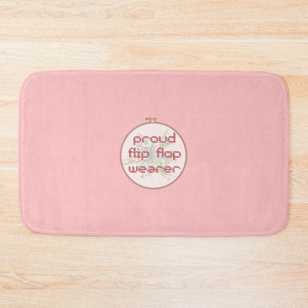 Item preview, Flip Flop Wearer Embroidery Hoop designed and sold by Pink Ribbon.