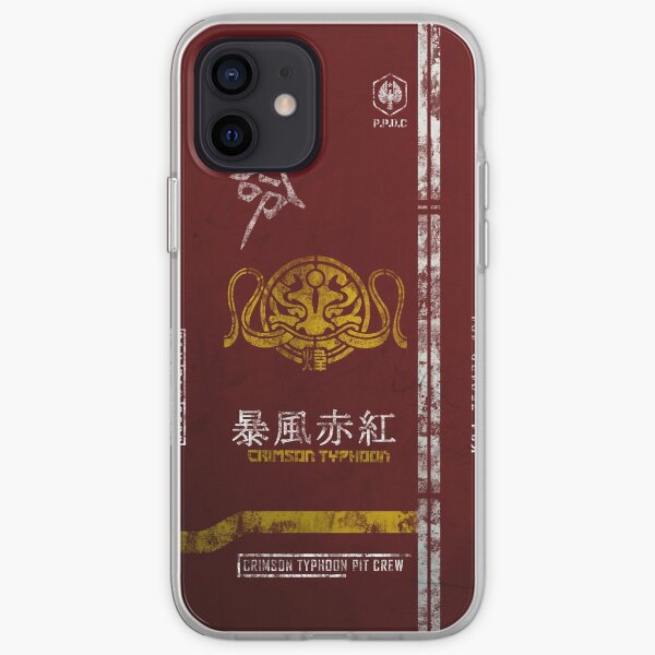 Crimson Typhoon Pit Crew Case iPhone Soft Case