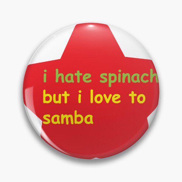 Item preview, i hate spinach but love to samba designed and sold by GremlinGalArt.