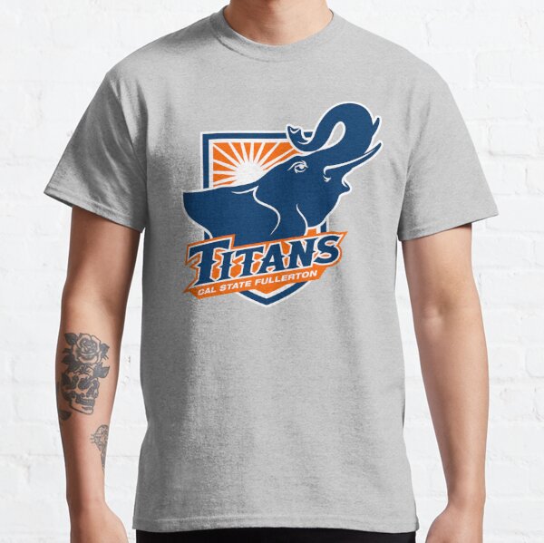 Men's Navy Cal State Fullerton Titans Long Sleeve T-Shirt