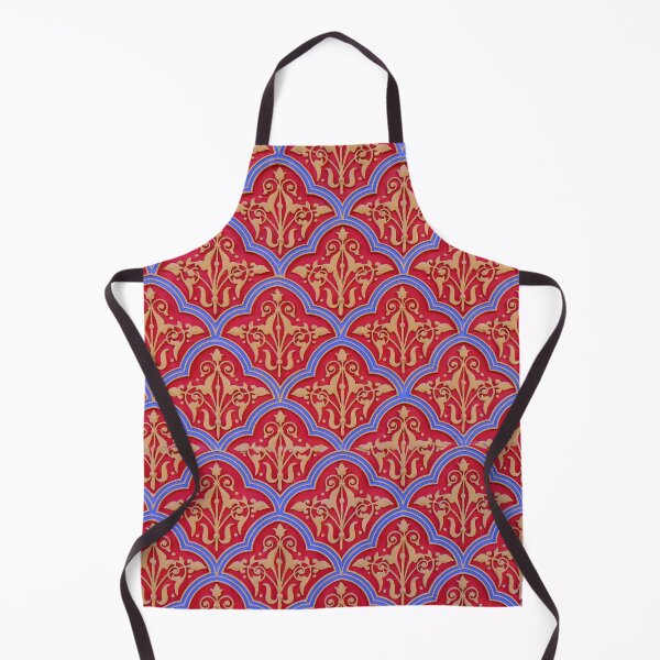 Item preview, Traditional red jewish pattern designed and sold by mitzobs.
