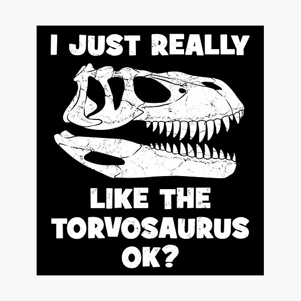 Artikel-Vorschau von Torvosaurus Fossil , designt und verkauft von NicGrayGraphic.