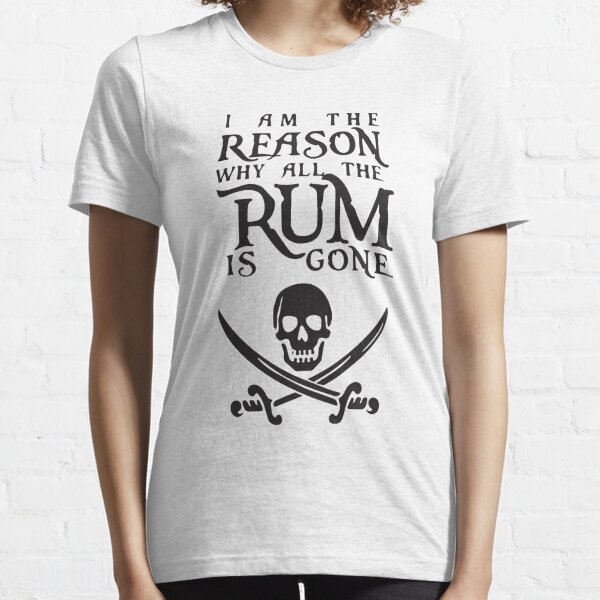 Men's Pirates of the Caribbean: Dead Man's Chest Jack Sparrow Why is the  Rum Gone T-Shirt - Athletic Heather - 2X Large