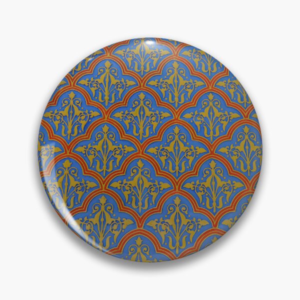 Item preview, Traditional blue jewish pattern designed and sold by mitzobs.