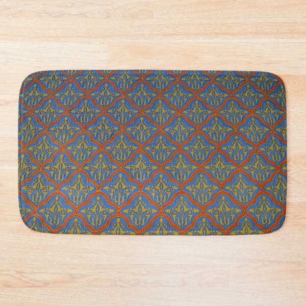 Item preview, Traditional blue jewish pattern designed and sold by mitzobs.