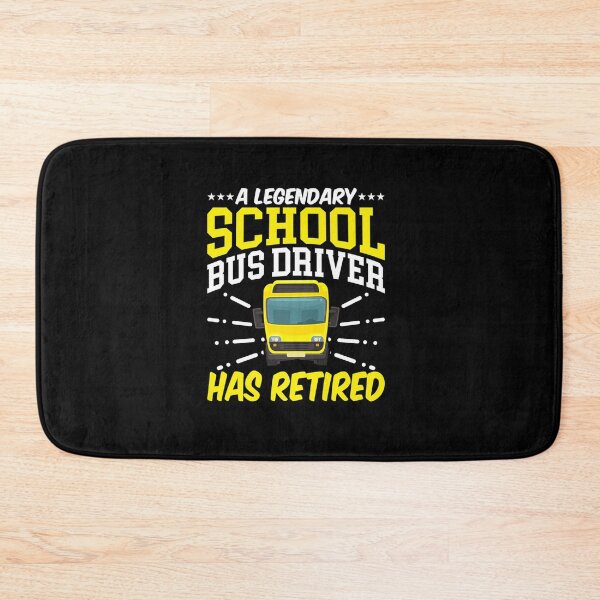 Item preview, RETIRED LEGENDARY SCHOOL BUS DRIVER BUS LOVER designed and sold by sobriowslen.