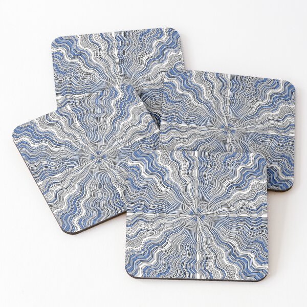 Item preview, Rays and Waves Optical Illusion  designed and sold by FancyFriendship.
