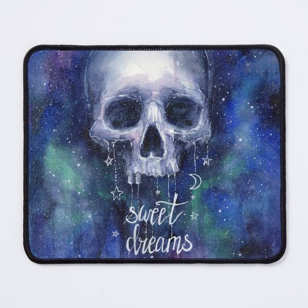 Item preview, Skull in Space Sweet Dreams designed and sold by Olga Shvartsur.