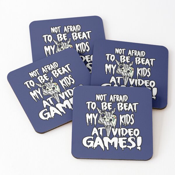 Item preview, not afraid to be beat my kids at video games    designed and sold by FlookaNM.
